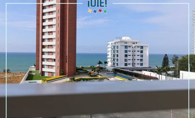 Venta: Amplio apartamento vista al mar en urbanizacion con doble seguridad