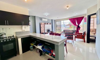 SAN LORENZO A 3 CUADRAS DEL MAR VENDO DEPARTAMENTO CON PISCINA