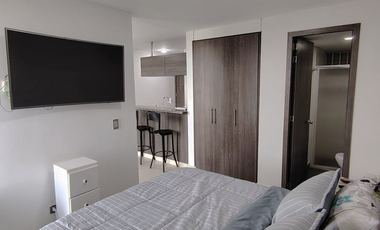 Apartaestudio amoblado en piso 17 – Reserva Cañaveral con vista y zona social completa