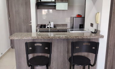 Apartaestudio amoblado en piso 17 – Reserva Cañaveral con vista y zona social completa