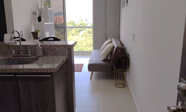 Apartaestudio amoblado en piso 17 – Reserva Cañaveral con vista y zona social completa