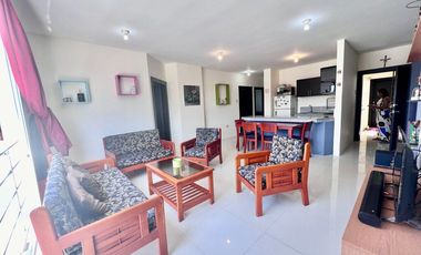 SAN LORENZO A 3 CUADRAS DEL MAR ALQUILO DEPARTAMENTO CON PISCINA