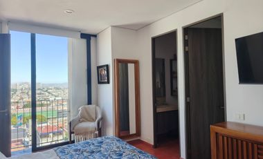 Departamento amueblado en renta Chapultepec Esq Av. Hidalgo, precioso
