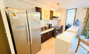 Departamento Amoblado en Arriendo, Condominio Puertas del Lago 2D / 1B / 1E