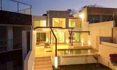 ¡¡TEQUESQUITENGO MORELOS, EN VENTA CASA MINIMALISTA CON VISTA AL LAGO!!