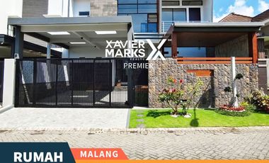 Dijual Rumah Gress Mewah di Kawasan Elite Araya Malang