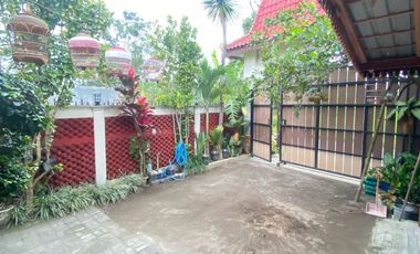 Dijual rumah hunian plus rumah joglo Kusen Jendela Kayu Jati lokasi Kaliwanglu kulon Harjobinangun Pakem, barat kampus UII