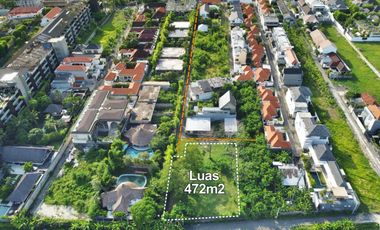 Tanah Siap Bangun Lingkungan Villa di Umalas