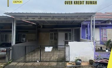 Rumah Take Over 89JT di Cluster Bomar Residence Cilodong dekat Stasiun KRL