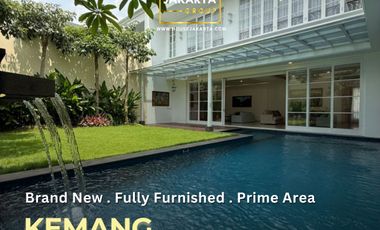 Brand New Luxury Modern Classic Home in Kemang Dalam Fully Furnished with Private Lift