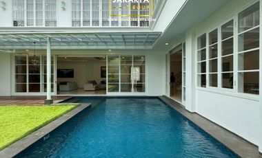 Brand New Luxury Modern Classic Home in Kemang Dalam Fully Furnished with Private Lift