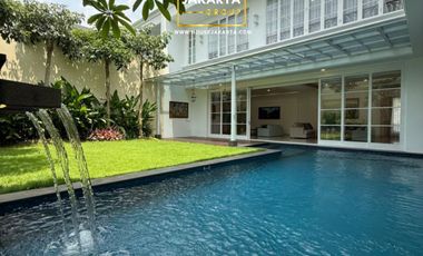 Brand New Luxury Modern Classic Home in Kemang Dalam Fully Furnished with Private Lift