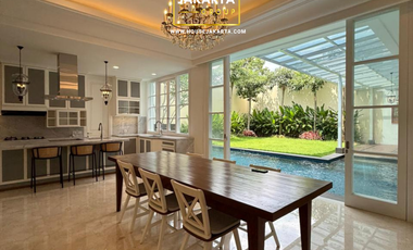 Brand New Luxury Modern Classic Home in Kemang Dalam Fully Furnished with Private Lift