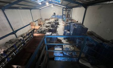 Gudang Tunas Daan Mogot Dijual Harga Murah Siap Pakai Ada Kantor 2 Lantai Kontainer 40 Tidak Banjir Tangerang