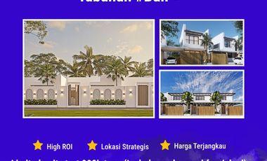 Dijual rumah bagus cantik mewah dan murah di Grand Niravadhi Resort Villa Batuaji Tabanan Bali siaphuni minimalis modern