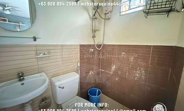 HOUSE FOR RENT WITH 2 BEDROOMS IN A SECURED SUBDIVISION LOCATED AT PORAC PAMPANGA