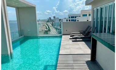 RENTO DEPARTAMENTO FRENTE AL MAR CERCA DE PLAZA AMERICAS