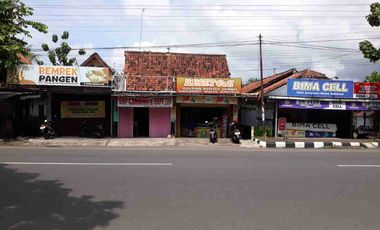 Rumah Murah 2 Lantai Pinggir Jalan Besar Bonus 2 Toko