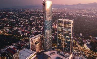 Departamento tipo Loft de Lujo en Renta – Torre Mítikah | Piso 17 | Vista Panorámica