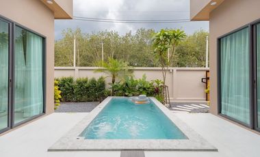 3-Bedroom, 2-Bathroom Pool Villa for Rent – Private Pool & High-Speed Internet