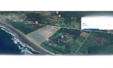 Vendo macrolote de 20 ha en Manabí sector de Ayampe Ecuador