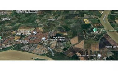 ¡OPORTUNIDAD ÚNICA! Macrolote de 75,000 m² en Venta: Sector Barranca, Nuevo Gran Samborondón | El Futuro del Desarrollo Urbanístico y Comercial
