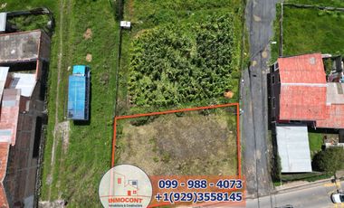 Terreno de venta en zona residencial y comercial sector Racar T465