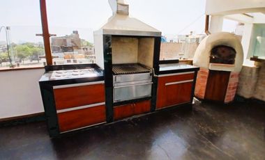 🏠 EXCLUSIVO DEPARTAMENTO EN MAYORAZGO: 1ER PISO + TERRAZA-AZOTEA CON BBQ. ¡TODO INCLUIDO!