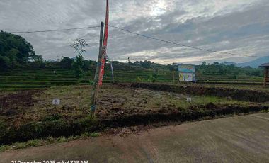 TANAH KAVLING VIEW BAGUS DEKAT WISATA BERNAH DEVALEY PACET