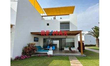 Alquiler De Casa De Playa Amoblada Y Equipada En Condominio Asia Del Sur Km 108