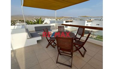 Alquiler De Casa De Playa Amoblada Y Equipada En Condominio Asia Del Sur Km 108