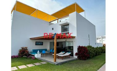 Alquiler De Casa De Playa Amoblada Y Equipada En Condominio Asia Del Sur Km 108