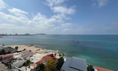 Departamento 3 dormitorios Amoblado Malecón Salinas vista al mar