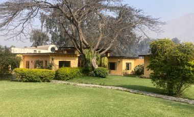 se vende casona en chaclacayo