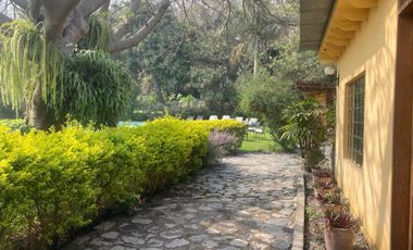 se vende casona en chaclacayo