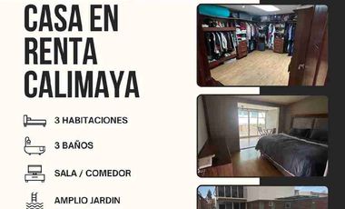 Se renta casa en fraccionamiento Bosque de las fuentes, Calimaya, Estado de México