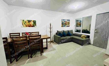 Casa amueblada en renta en coto privado con alberca. Cerca de la clínica del IMSS 33, Bahía de Banderas, Nayarit.