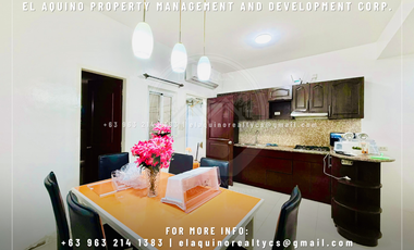2-Bedroom, 3-Bathroom Fully Furnished Apartment for Rent – Malabanias, Angeles City, Pampanga