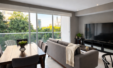 Departamento amueblado en renta de 2 recámaras en Country Club