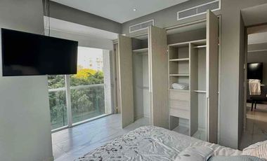 Departamento amueblado en renta de 2 recámaras en Country Club