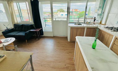 Departamento nuevo amueblado 4 recámaras cerca de UNAM y Estadio Azteca