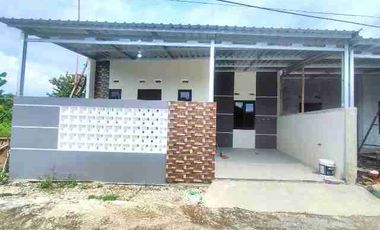 Rumah Baru Murah Gress Sudah Pagar Kanopi ber IMB dalam Perumahan