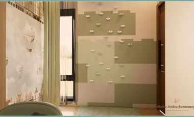 Rumah Murah Sleman Serasa Villa Dalam Cluster Dekat Pasar Gamping