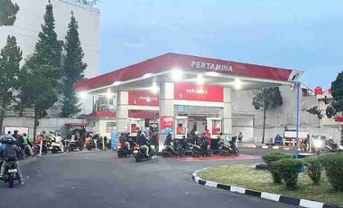 Di jual murah pom bensin di pusat kota bandung jawa barat