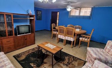 Departamento Amoblado en Alquiler Centro de Guayaquil, 3 Hab, 2 Bañ, Seguridad.