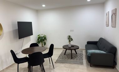 Departamento amueblado y equipado con 2 recamaras 2 baños completos