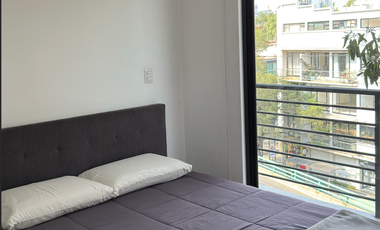 Departamento equipado con 2 recamaras, 2 balcones y 2 baños completos