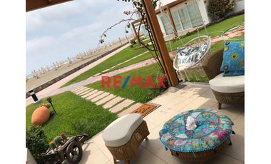 Alquiler Casa De Playa En Primera Fila, Condominio Asia Del Sur, Km 108