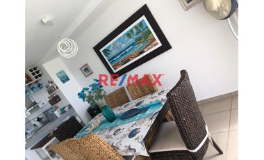 Alquiler Casa De Playa En Primera Fila, Condominio Asia Del Sur, Km 108