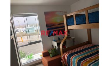 Alquiler Casa De Playa En Primera Fila, Condominio Asia Del Sur, Km 108